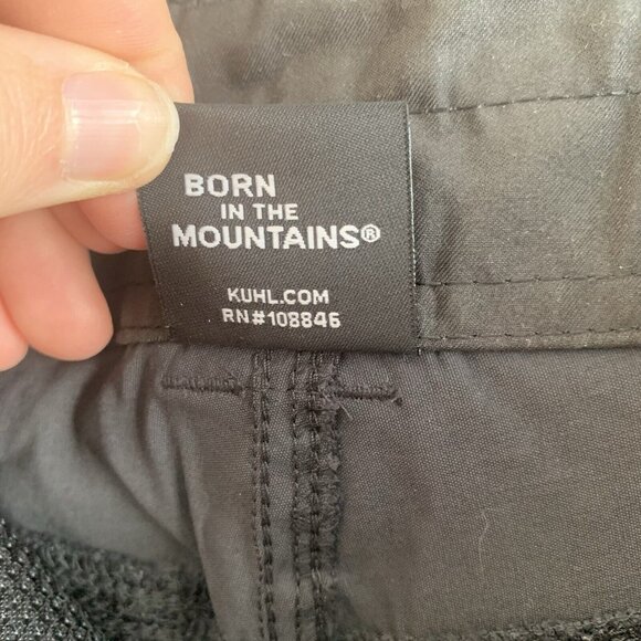 Kuhl Renegade Afire Pants Men 32 x 32 Black Lightweight Performance Nylon 5158 - Picture 14 of 16